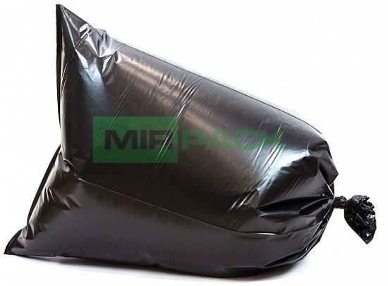 Мешки для строительного мусора 200л. 100 мкм, 10 шт. 80x120 см, черные - Вид 4